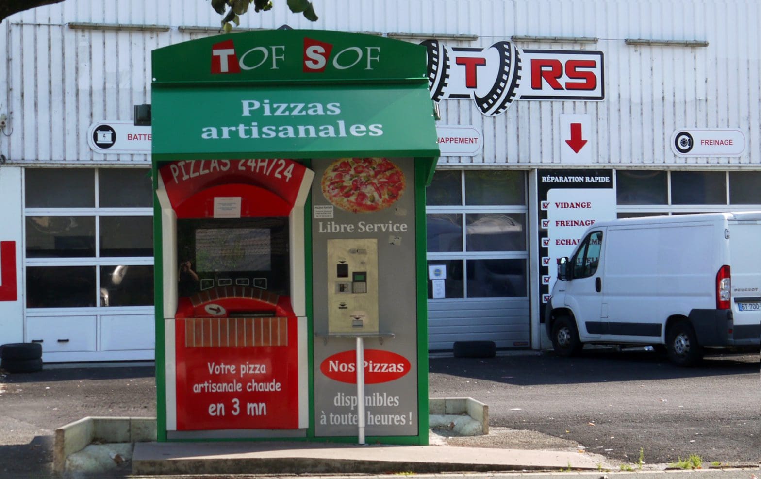 Distributeur à Pizzas à Audincourt dans le Doubs